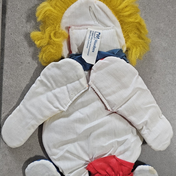 Vintage Clown and Balloon Set - 1980s Wooltex (Cotton Fabric) - Picture 4 of 4